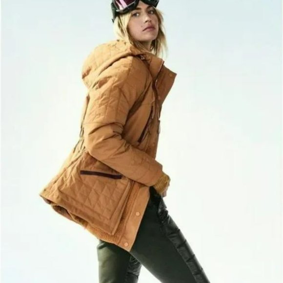 NWT Free FP Movement All Prepped Ski Jacket Toasted Coconut XS - Picture 2 of 16